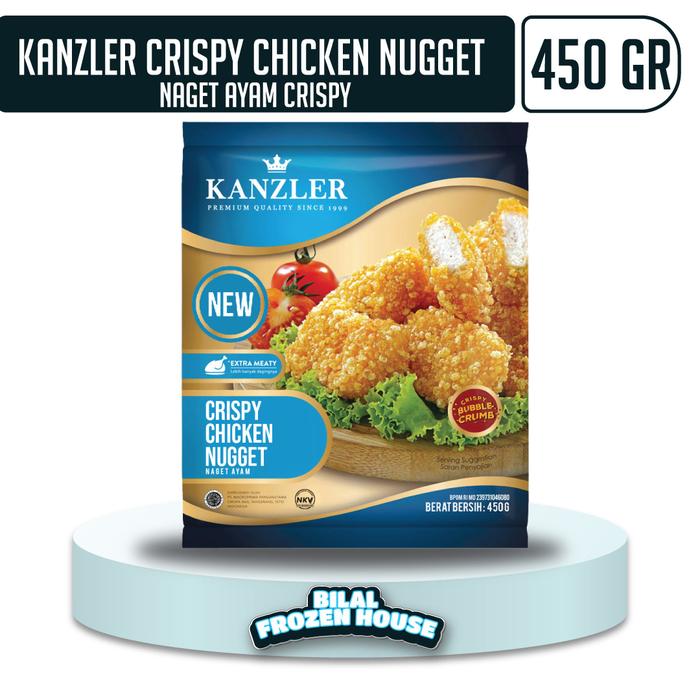 Gambar Kanzler Crispy Chicken Nugget 450gr - Nugget Ayam Kanzler dari Bilal Frozen House undefined Tokopedia