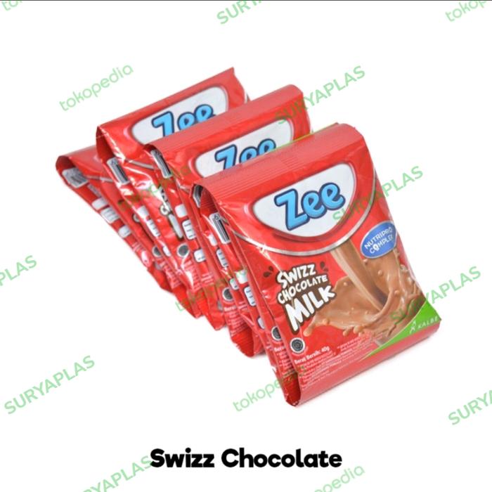 Gambar Zee Susu Bubuk Coklat dan Vanila sachet renceng (10pcs x 40gr) - Vanila Twist Mi dari SURYAPLAS undefined Tokopedia