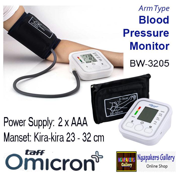 Gambar Pengukur Tensi Tekanan Darah Electronic Sphygmomanometer with Voice - BW-3205 dari Ngapakers Gallery undefined Tokopedia