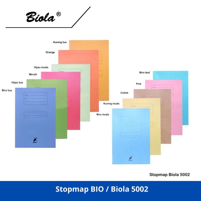 Gambar Stopmap Folio BIO 5002 - Putih dari Bali Stationery undefined Tokopedia