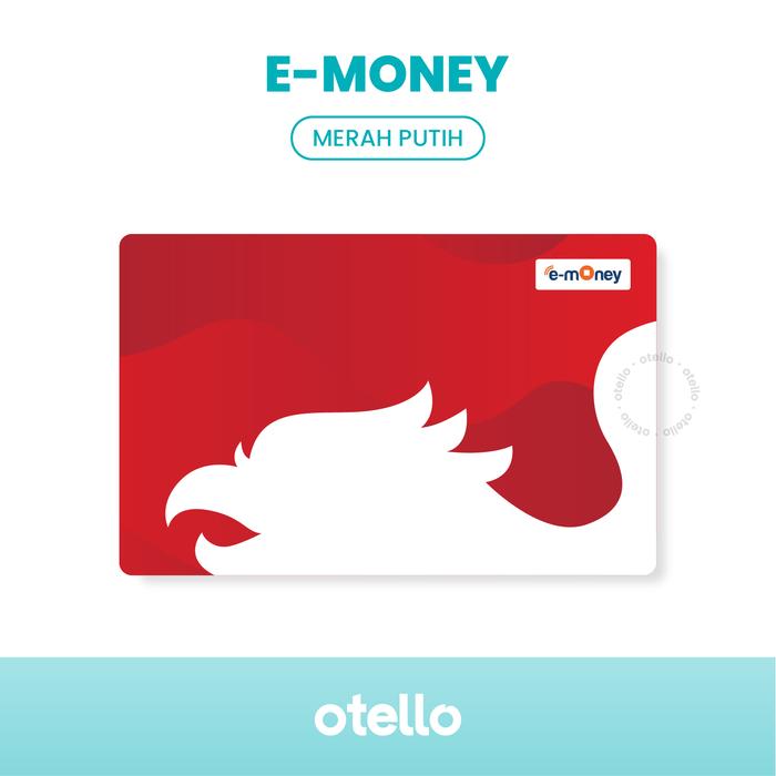 Gambar Kartu eMoney Indonesia Dirgahayu RI 17 Agustus Merdeka e-Money eToll - Merah Putih, Print 1 Sisi dari Otello Studio undefined Tokopedia