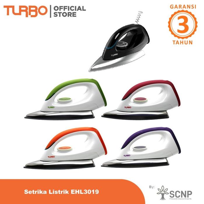 Gambar Setrika Turbo EHL 3019 Gosokan EHL3019 Ceramic Coating - Putih Ungu dari amac electronic store undefined Tokopedia