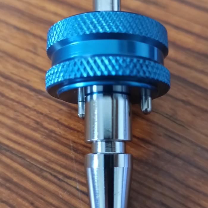 Gambar Medical Gas Connector fittings Standard JIS Oksigen - Biru dari AlphaSupport undefined Tokopedia