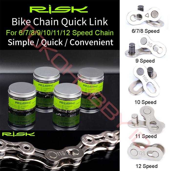 Sambungan Rantai Shimano Missing Link 11 Speed Bicycle Chain Link