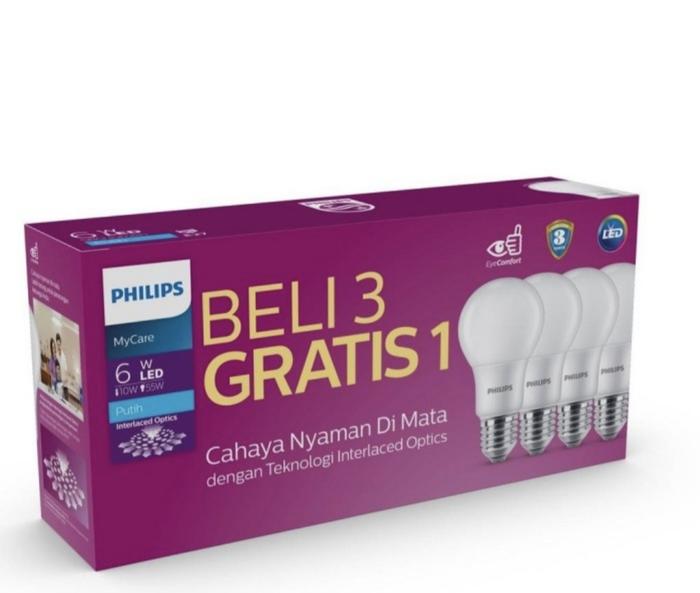 Gambar Lampu Paket LED Philips beli 3 Gratis 1 dari NICETO SHOP undefined 5 Tokopedia