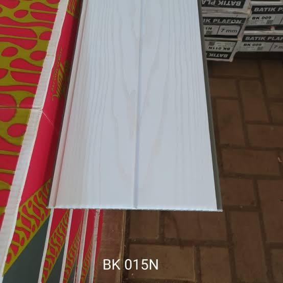 Gambar Plafon PVC Laminate Putih Doff motif Kayu dari Klasindo Plafon PVC undefined Tokopedia