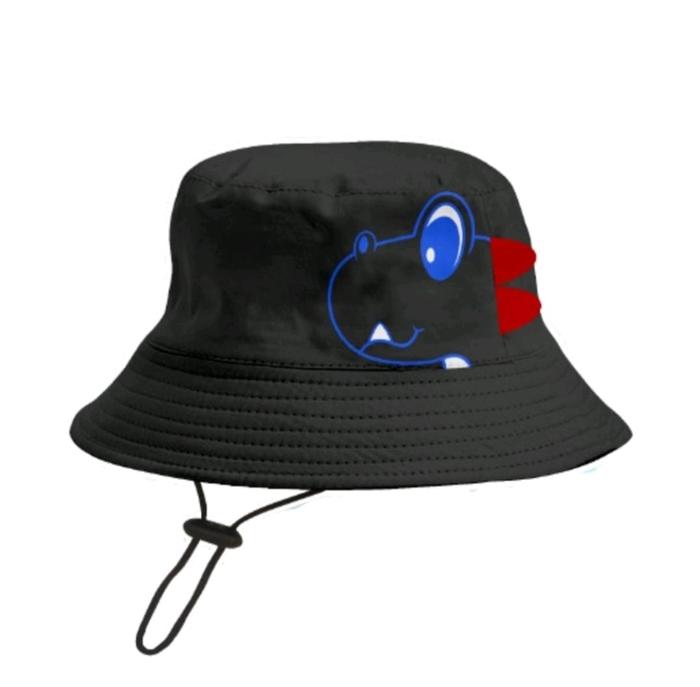 Gambar Topi Bucket Anak Laki-laki / Perempuan Gambar Kartun - Hitam, All Size dari Sevenhills_Store undefined Tokopedia