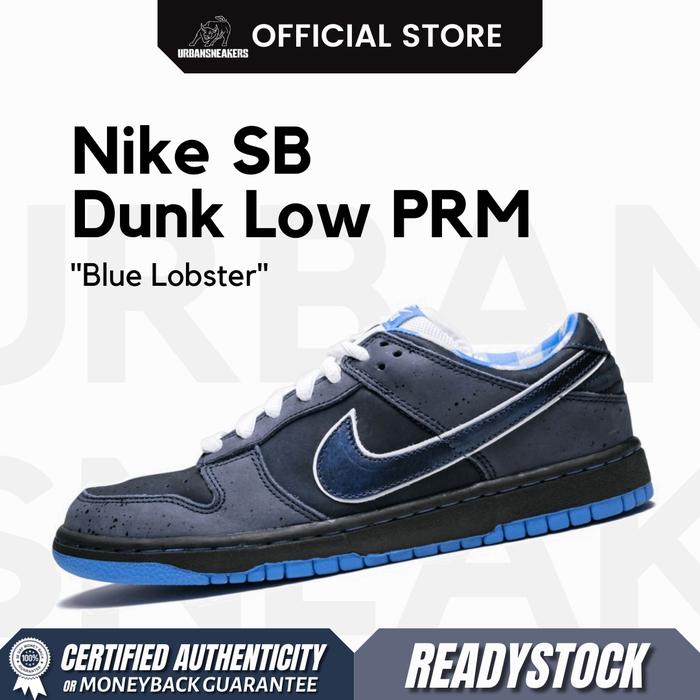 nike sb dunk low blue lobster