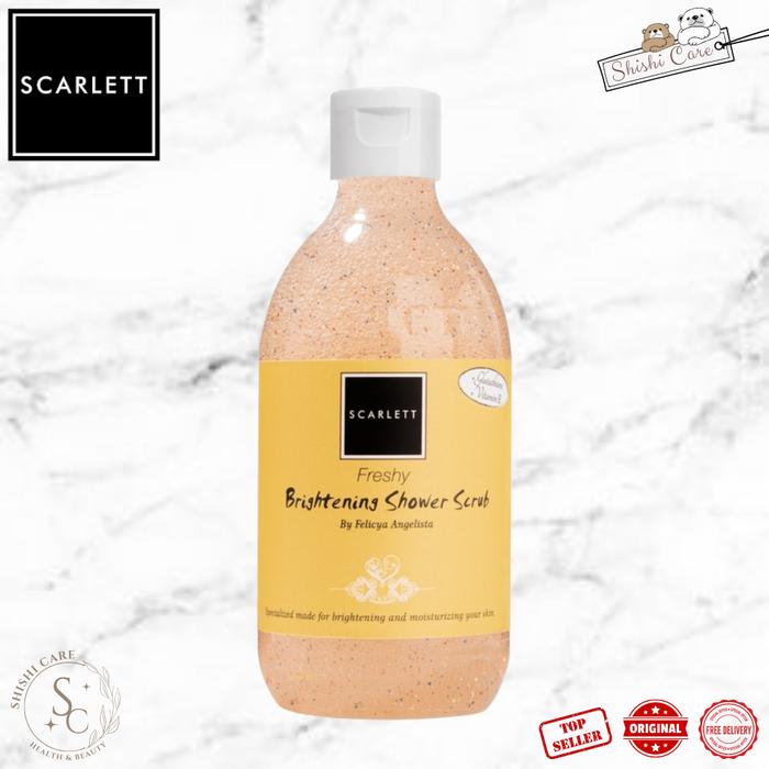 Gambar [BPOM NA] Scarlett Whitening Shower Scrub 300mL - Freshy dari Shishi.Care undefined Tokopedia