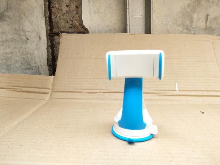 Gambar Holder HP Mobil Motor Handlebar Universal Smartphone Hp Di Dashboard - PUTIH-BIRU dari sirleo undefined Tokopedia