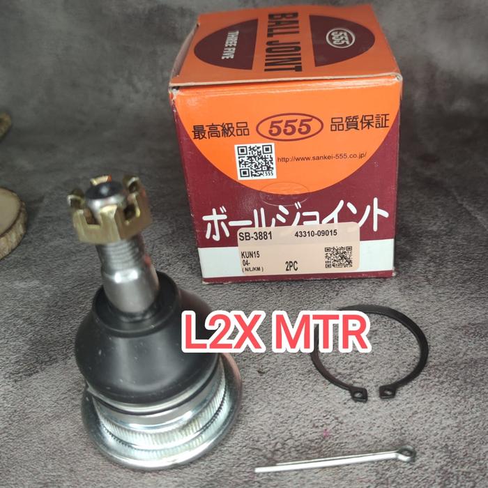 Jual BALL JOINT UPPER ATAS TOYOTA INNOVA REBORN FORTUNER HILUX SB-3881 ...