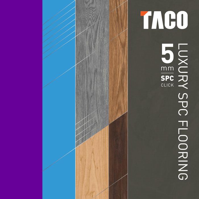 Gambar [PROMO] TACO Luxury SPC Flooring | Lantai SPC 5mm Murah berkualitas - m2 dari WM Home Decor undefined Tokopedia