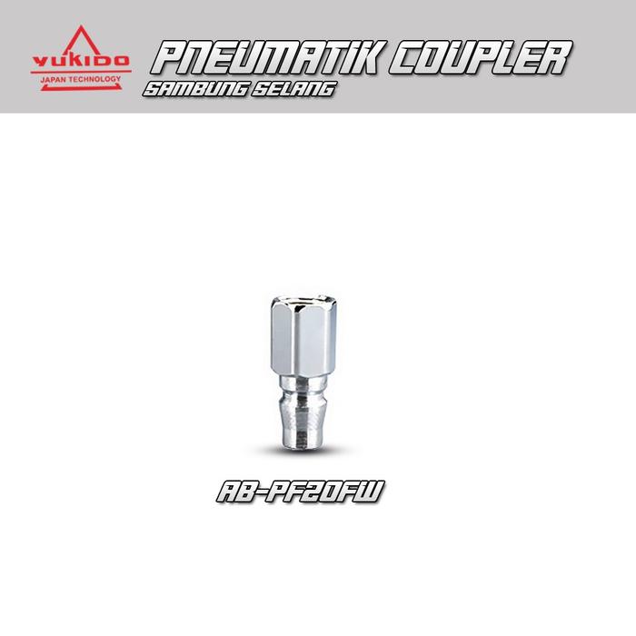 Gambar coupler PF 20 coupling PF20 20ph SAMBUNGAN SELANG ANGIN COUPLER - PF20 dari Garuda Jaya Teknik undefined Tokopedia