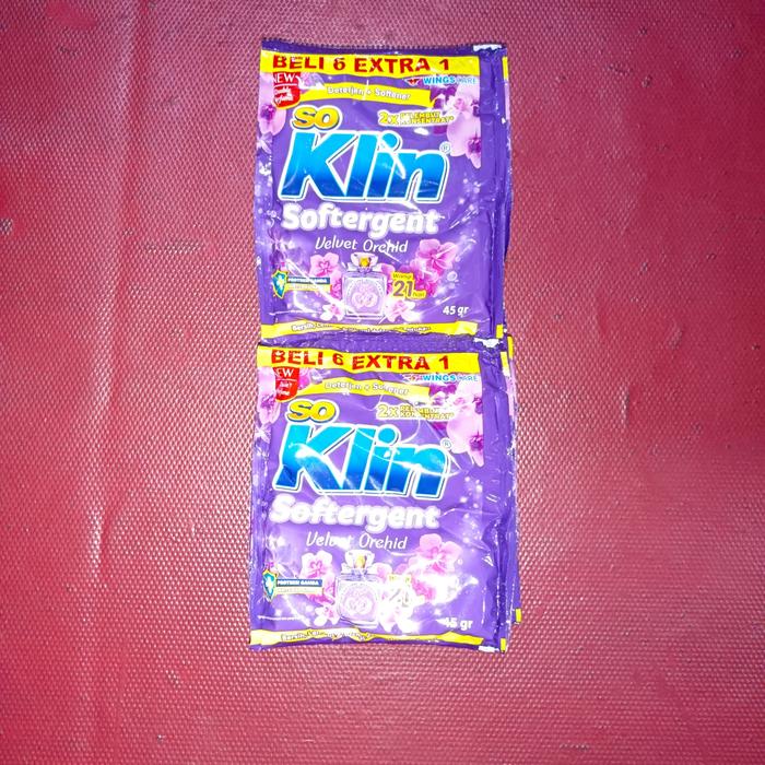 Gambar soklin softergent Magnolia & velvet orchid deterjen bubuk sachet promo - Velvet orchid dari TOKO LULU 66 undefined Tokopedia