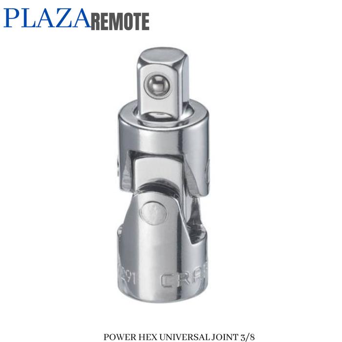Gambar FLEXIBLE BALL JOINT SOCKET UNIVERSAL 1/4 1/2 3/8 CHROME VANADIUM - 3/8 dari PLAZAREMOTE undefined Tokopedia
