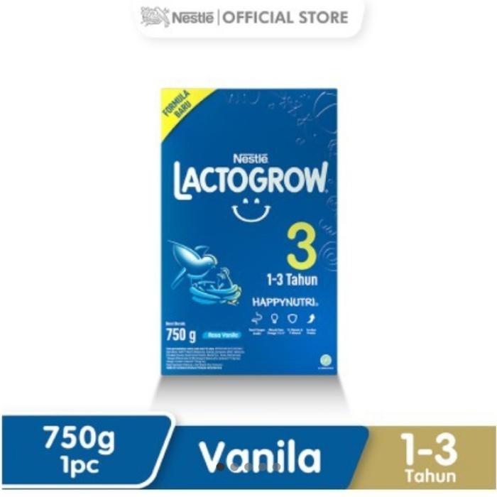 Gambar Nestle Lactogrow 3 Madu / Vanilla / Original 350gr / 750gr - vanilla, 750gr dari sertamart undefined Tokopedia