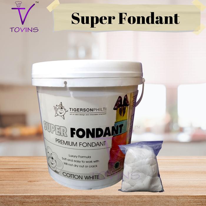 Gambar Icing Fondant - Super Fondant - kemasan 5kg dari Tovins Bahan Kue undefined 5 Tokopedia