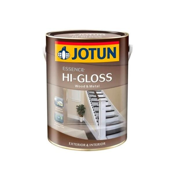 Gambar CAT MINYAK KAYU & BESI ESSENCE HI-GLOSS JOTUN WARNA PUTIH/HITAM (1 LT) - Hitam dari UTAMA-BANGUNAN undefined Tokopedia