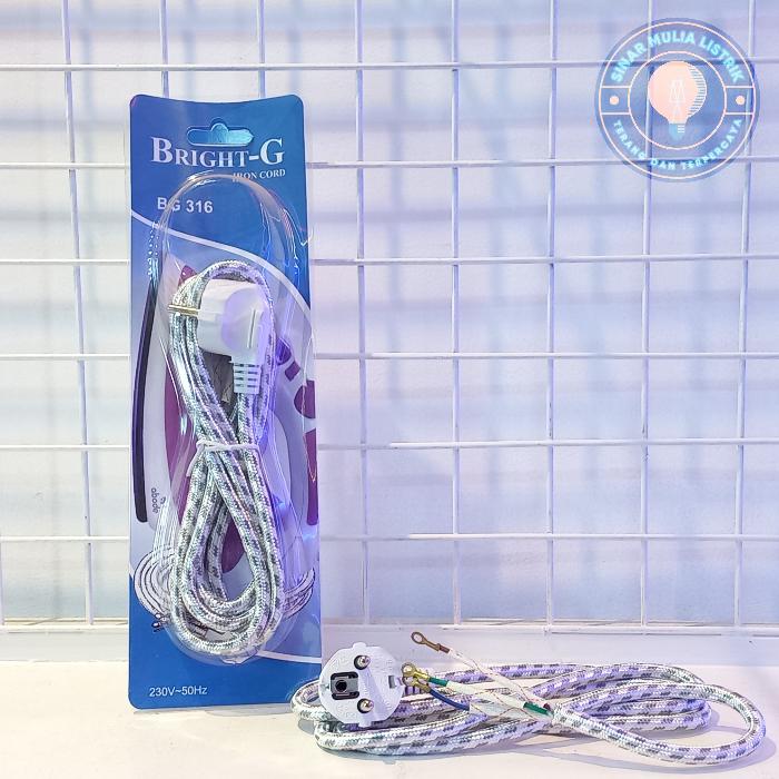Gambar Kabel Setrika Bright G - BG316 - BG316 dari Sinar Mulia Listrik undefined Tokopedia