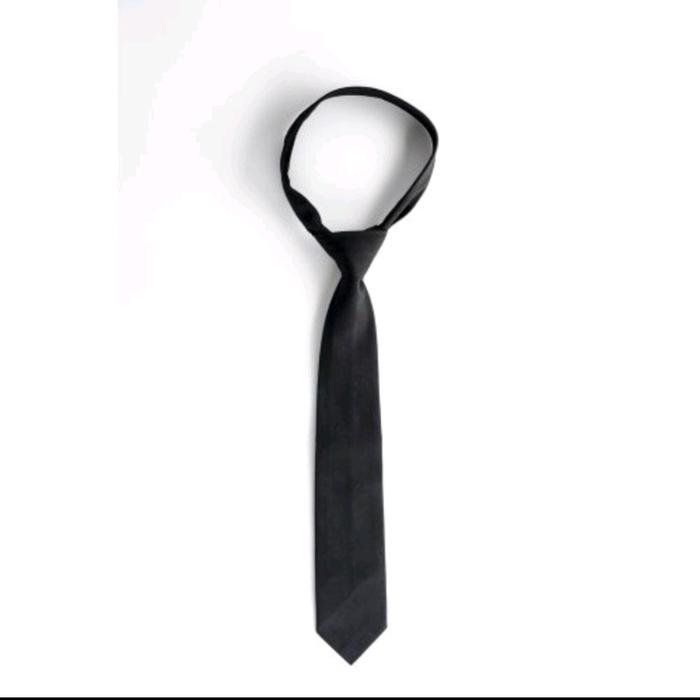 Gambar DASI HITAM JAS PRIA - Hitam dari Goddes-Poverty undefined Tokopedia