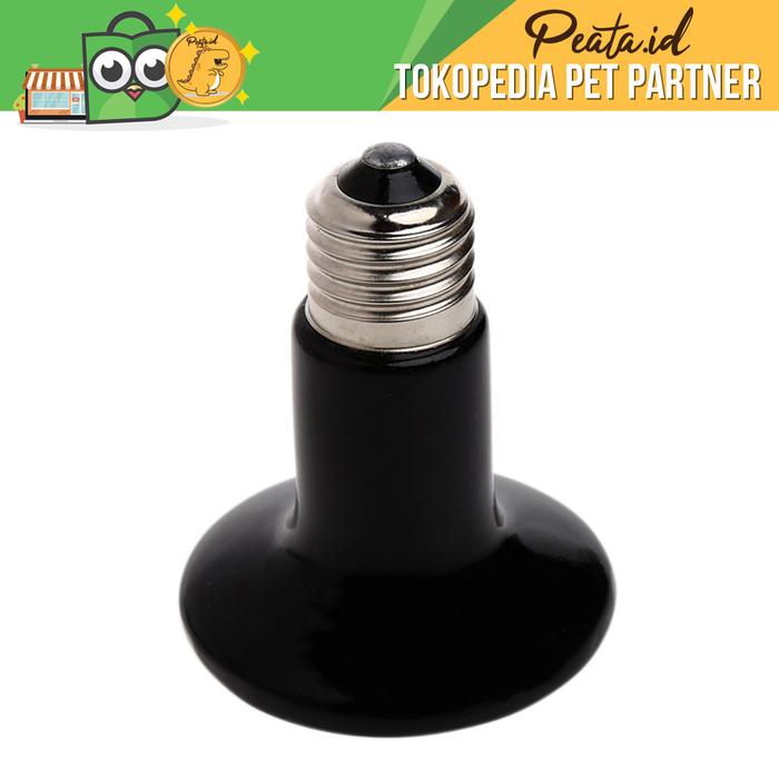 Gambar Lampu Penghangat Kandang Untuk Reptil Torto Kura Ayam Sulki Sulcata - 50 watt dari Peata undefined Tokopedia