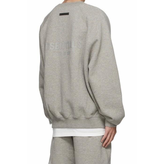 Gambar Fear Of God Essentials SS21 Crewneck - Heather Oatmeal, XXS dari Gentle Hype Vibes undefined Tokopedia