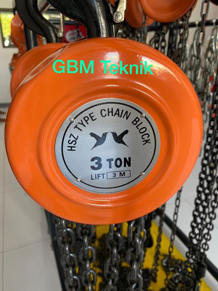 Jual Chain Block 3 Ton x 3 Meter / Takel Katrol Kerekan - Jakarta Barat ...
