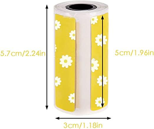 Gambar Label Stiker Thermal Peripage Inkless 58mm Portable Pocket Printer - Kuning bunga dari DigitalworldJR undefined Tokopedia