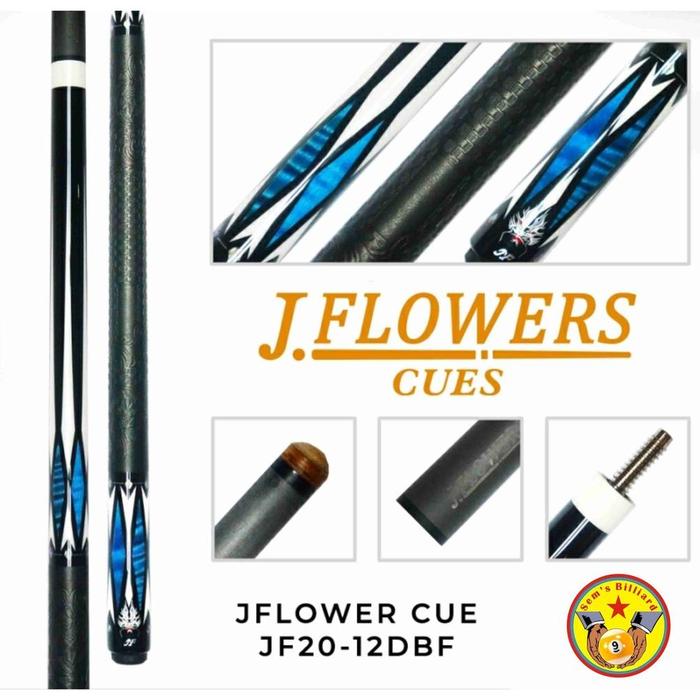 Gambar JFlowers Cue JF20-12DBF - Stick Billiard dari Kuma_21 undefined Tokopedia