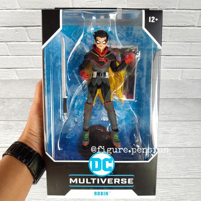 Gambar DC MULTIVERSE MCFARLANE ROBIN INFINITE FRONTIER BATMAN ACTION FIGURE dari Figure Pensiun undefined Tokopedia