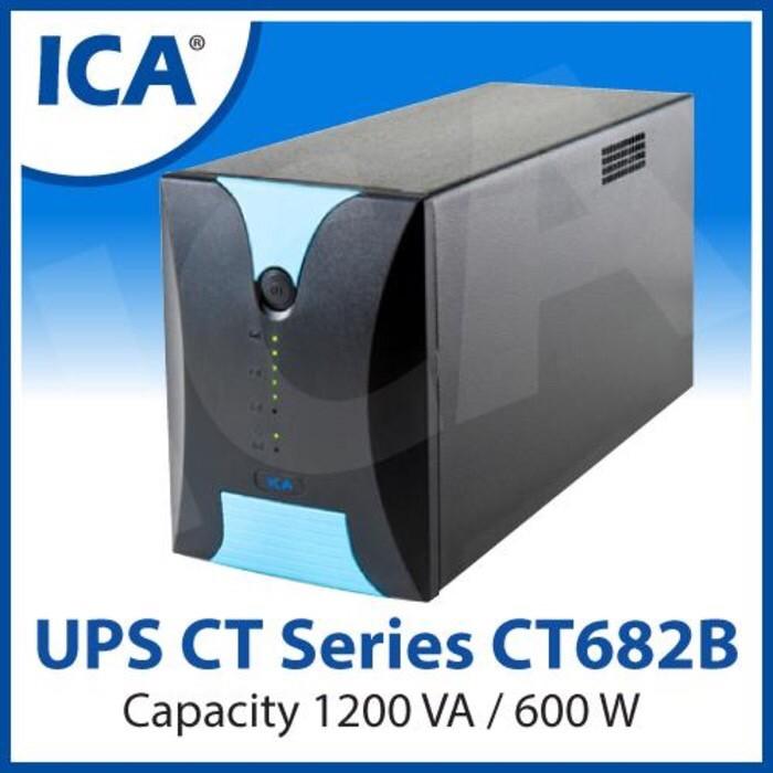 Jual UPS ICA CT 682B CT682B 1200 VA / 600 Watt Line Interactive UPS ...