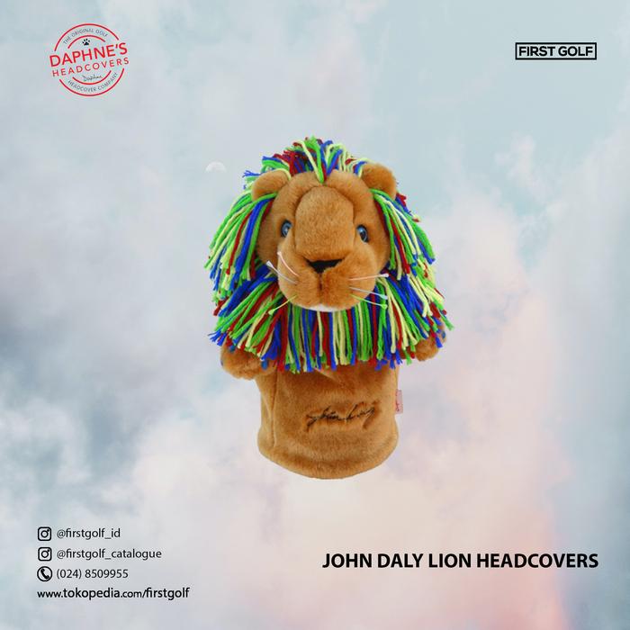 Gambar Daphne Headcover Driver Golf - John Daly Lion dari First Golf ID undefined Tokopedia