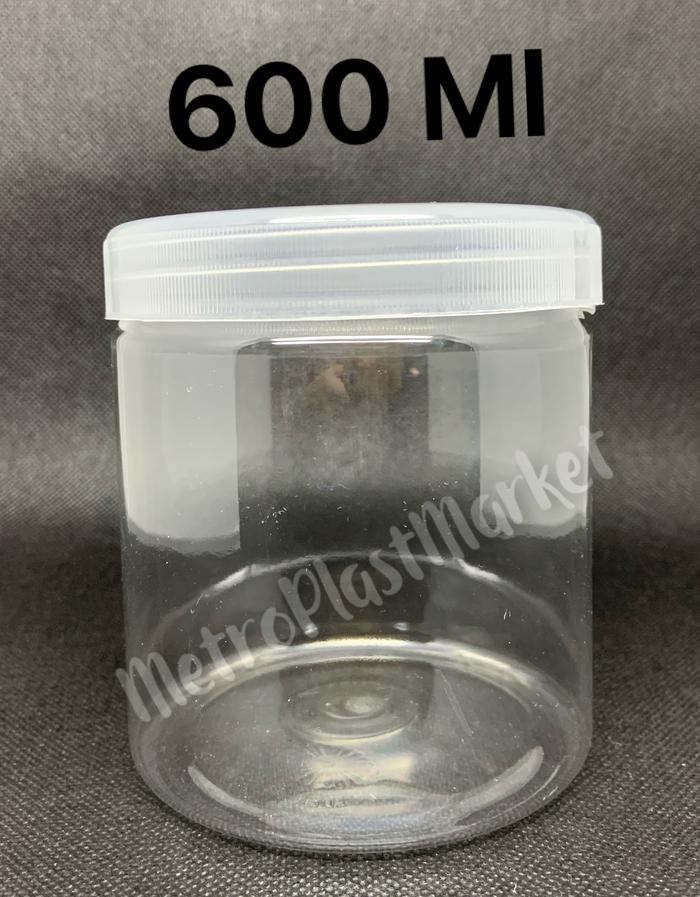 Gambar Toples Tabung Plastik 600ml Toples Tabung 600 ml TEBAL - Plastik dari MetroplastMarket undefined Tokopedia