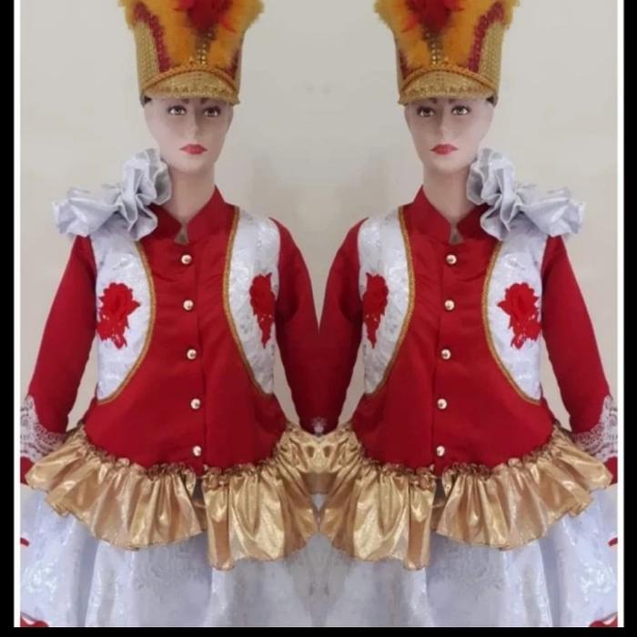 Gambar baju mayoret drumband marching band tk dari Rerezeze online shop undefined Tokopedia