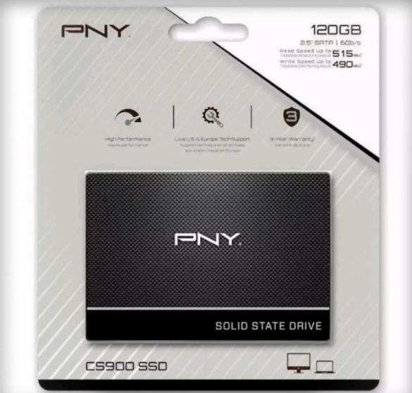 Pny Ssd Cs900 25 Sata 6gbs 120gb Ssd Cs900-120-gb