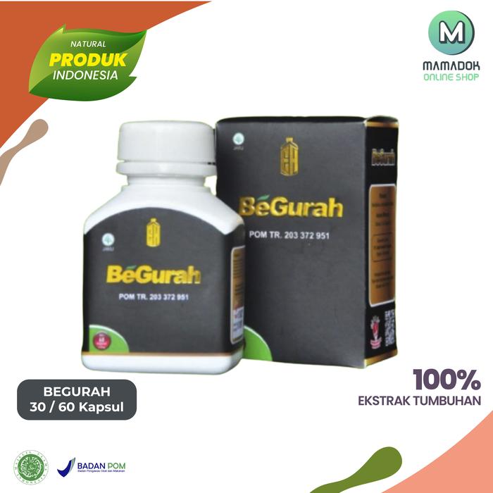 Gambar BeGurah Kapsul Herbal Mengatasi Gangguan Paru Paru dan Sesak Nafas - 30 Kapsul dari Mamadok undefined Tokopedia