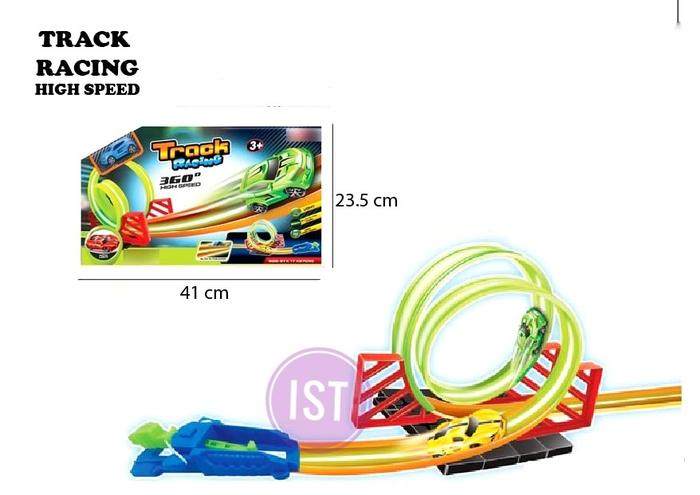 Gambar Mainan Anak Track Racing 2 Loop 5 Loop Diecast Seru High Speed Car 91 - 2 Loop dari tokoku.byfastop undefined Tokopedia