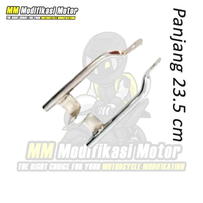 Gambar Behel CB Panjang dan Behel CB Pendek Motor CB 100 Satu Set Poles - 23.5 dari MM Modifikasi Motor undefined Tokopedia