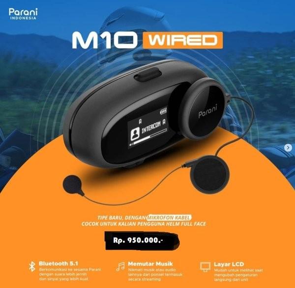 Jual Intercom PARANI M10 Motorcycle 
