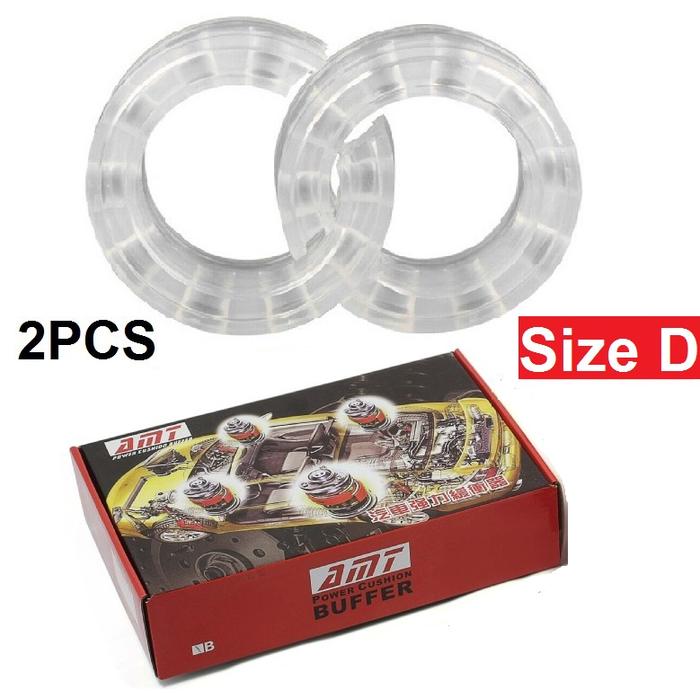 Gambar Buffer Power Cushion Stabilizer Peredam Guncangan Mobil Damper Shock - Size D, TPE Transparan dari Rumixx_NEW undefined Tokopedia