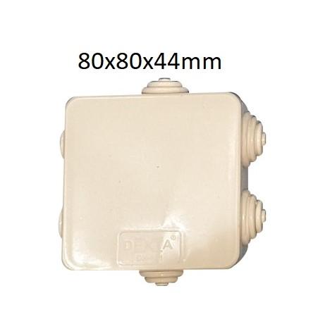 Gambar JUNCTION BOX PANEL DURADUS BOX TERMINAL KABEL BOX ROUTER ADAPTOR - 8x8 krem dari Shoplaza id undefined Tokopedia