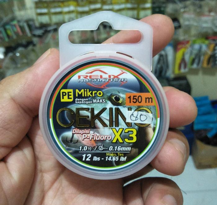 Gambar Pe Ceking 1.0 150m 200m - Senar Pancing Relix Nusantara - Tali Pancing - PE 1.0 150M dari Jebot Bali Fishing undefined 3 Tokopedia