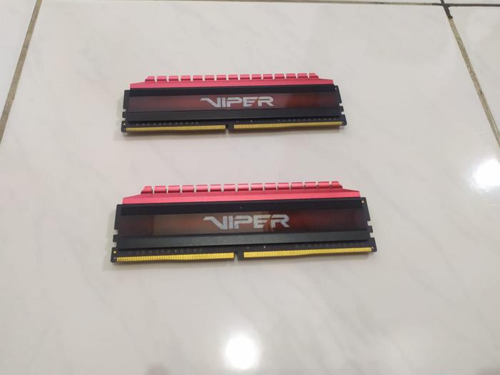 Patriot Ram 2x4gb Ddr4 3000mhz Patriot Viper Blackout 8GB (2x4GB