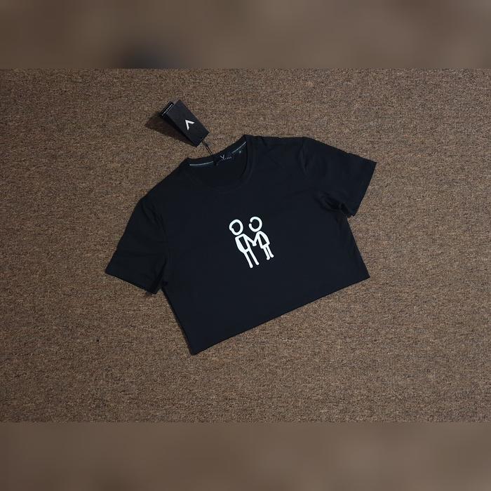 Gambar oblong import pria , size M-L-XL-2XL / kaos bahan spandek V0071 - Hitam, M dari SINAR EMAS Ge20 undefined Tokopedia