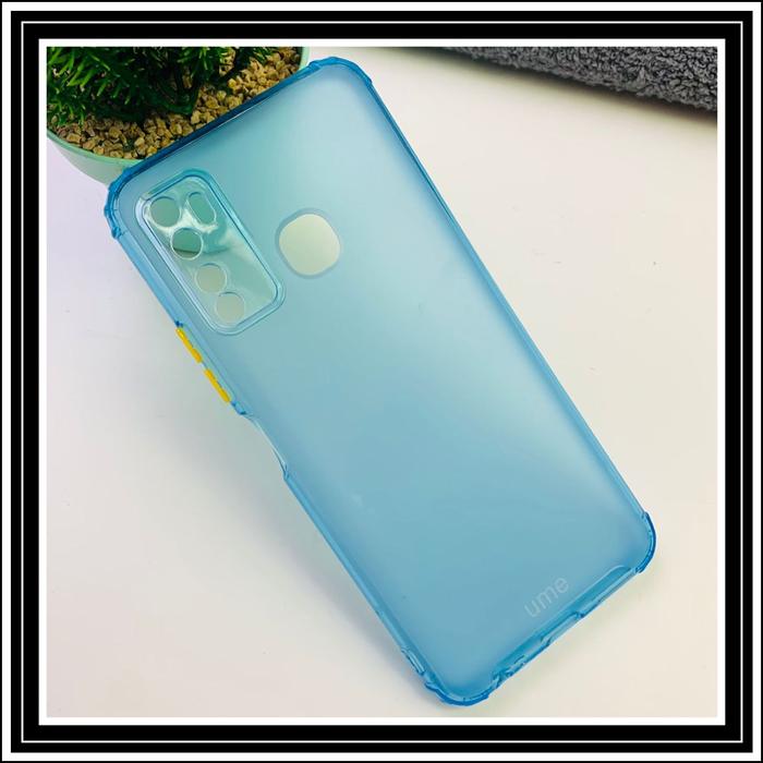 Gambar INFINIX HOT 9 X655 ORIGINAL MATTE RAINBOW TPU SILICONE SOFT CASE UM - BIRU MUDA, INF.HOT 9 X655 dari Case Thebest undefined Tokopedia