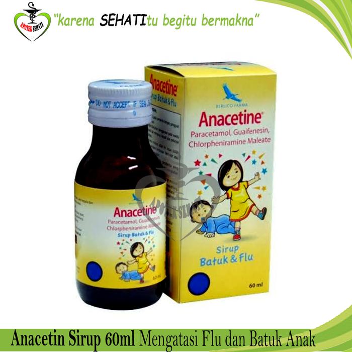Gambar ANACETIN SYRUP OBAT BATUK PILEK ANAK - Anacetin dari APOTEK SEHATI undefined Tokopedia