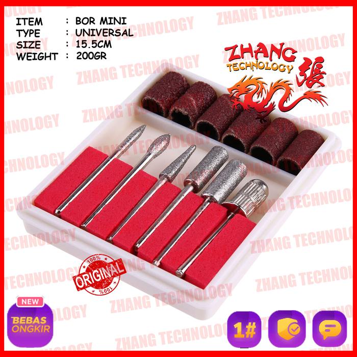 Gambar Grinda Mini Bor Grinder Grafir Bor Potong Gerinda Ukir Tuner Cuner - mata bor dari Zhang Technology undefined Tokopedia