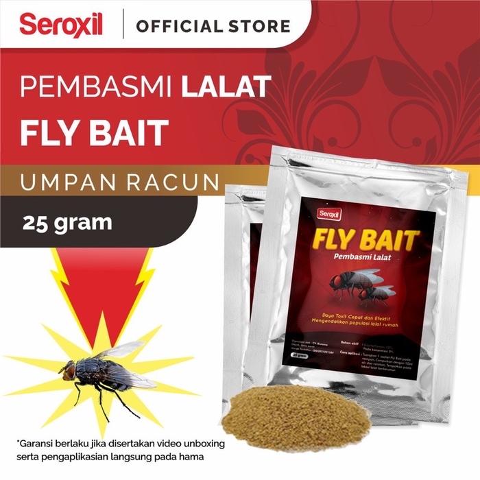 Gambar Umpan Racun Pembasmi Lalat Rumah & Kandang 25gr dari pestkillstore undefined Tokopedia
