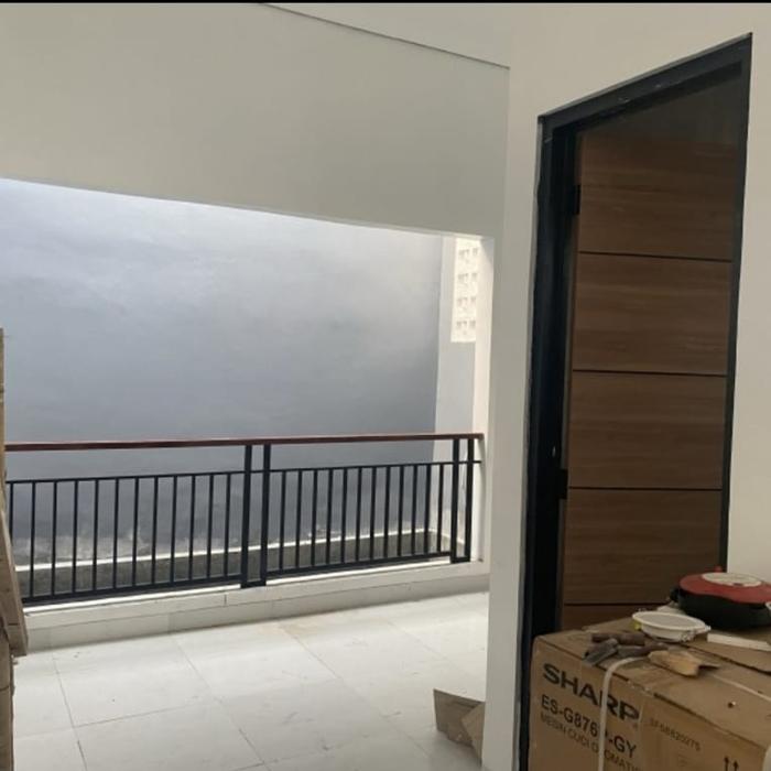 Jual railing tangga dan balkon minimalis handrail kayu kamper - Kota ...