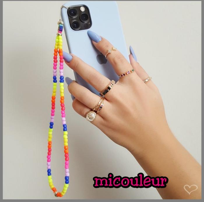 Gambar phone charm / tali gantungan handphone / strap handphone korea - MICOULEUR dari LuicyShop undefined Tokopedia
